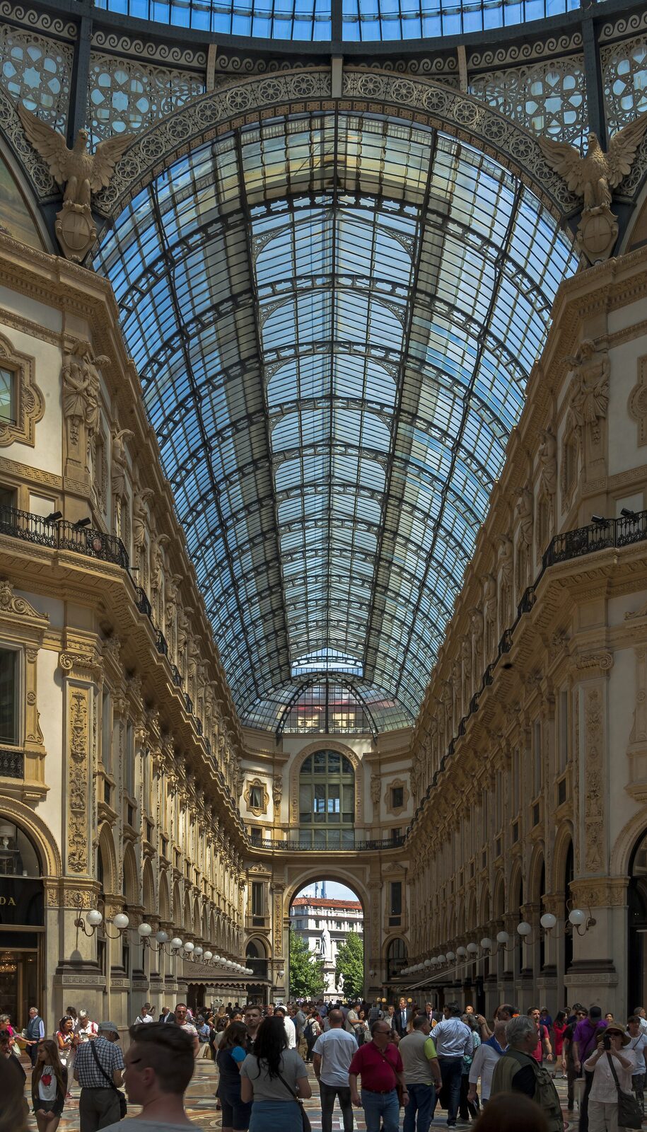 The Galleria Vittorio Emanuele II in Milan